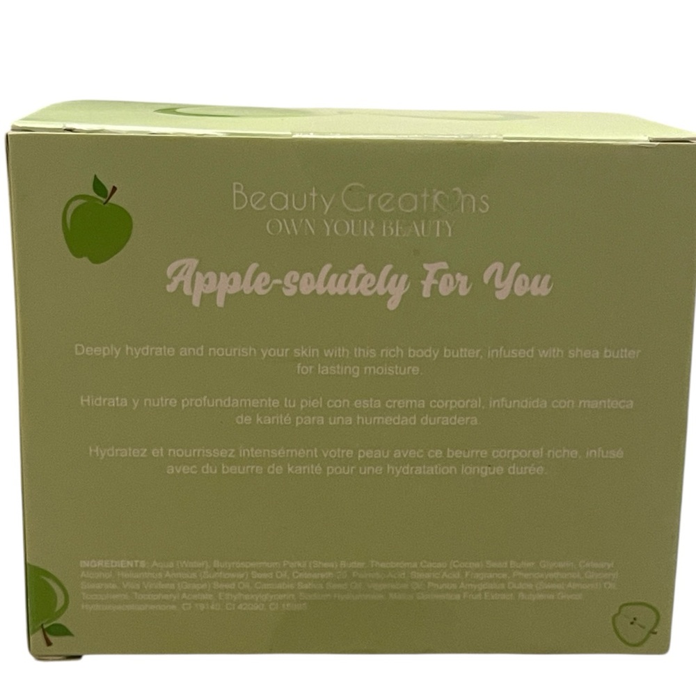 Beauty Creations Apple-solutely For You Body Butter - Green - Picture 5 of 11